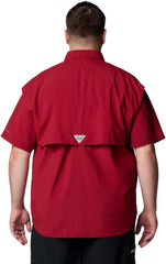 Columbia Men's Big and Powerful Bahama Ii UPF 30 Short Sleeve Fishing Jersey