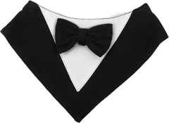 Dog Bandana Scarf for Puppies Pet Saliva Towel Stylish Practical Summer Accessory for Dogs for Outings Meals and Parties