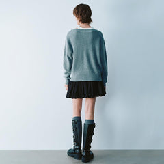 Women Bubble Mini Skirts Balloon High Waist Ruffle Hem Summer Puffy Cute A-Line Sexy Y2K Skirt