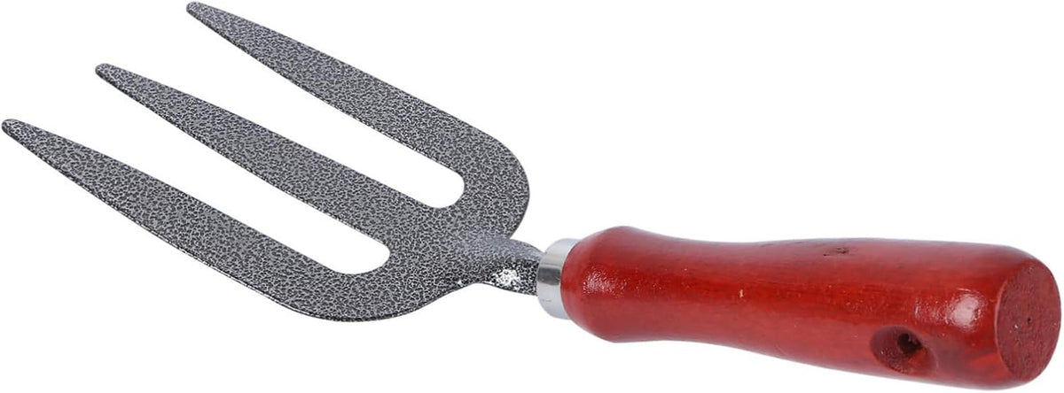 HANABASS Gardening Tool Fork Durable Prong Hand Rake for Planting Weeding Aerating Flower Vegetable Pots for Bonsai and Tight Spaces