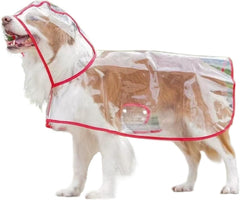 Dog Raincoat Windbreaker Rain/Water Rain Coat for Dogs Dog Rain Jacket Hooded Jackets Rain Coat for Dogs(Pink,6X-Large)