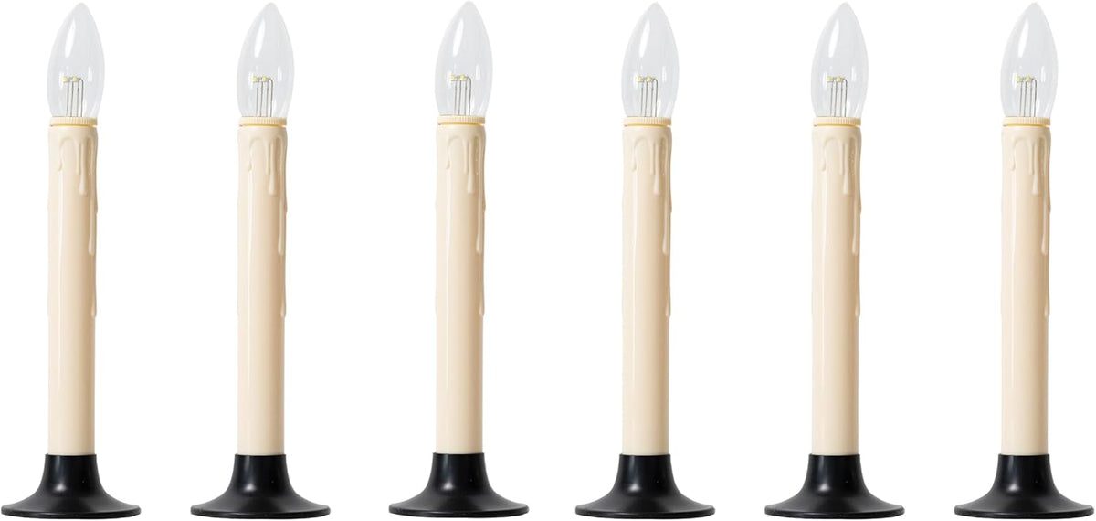 Classic Battery Operated Window Candle with Streetside Brightness Dual Intensity Lamp and Built in Daily Timer (6)