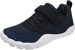 Boys Girls Tennis Sneakers Low Top Lightweight Breathable Mesh Athletic Shoes Running Hiking Walking Sports Shoes