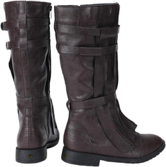 Movie Skywalker Kylo Ren Cosplay Shoes Men Medieval Renaissance Pirate Tall Boot