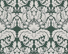 CONCORD WALLCOVERINGS ™ Metropolis 2, Urban Graphic Stripes Floral Plain Light Brown Wallpaper Sample