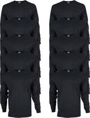 Gildan Adult Ultra Cotton Long Sleeve T-Shirt, Style G2400, Multipack