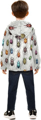 Cartoon Beetle Kids Comfy Soft Fleece Jacket with Polar Fleece Lining 3T