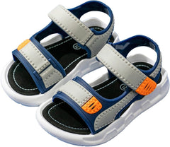 Generic Toddler Boys Adjustable Strap Lightweight Sandals Non Slip Open Toe Breathable Quick-Drying Water Sandals for Kid