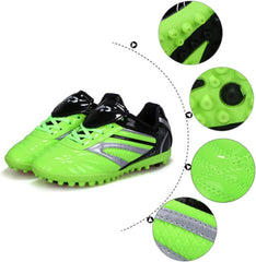 Boys Sneakers Children's Broken Nails Slip Low Top Football Shoes for Training Stylish Footwear for Active Youth