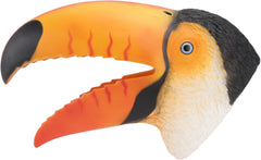 BESPORTBLE 1Pc Decorative Toucan Hand Puppet for Interactive Performance Gloves for Imaginative Play and Communication Skills Development Red