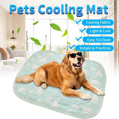 Cooling Mat for Dogs & Cats,Summer Pet Cooling Pads,Portable & Washable Pet Cooling Pad Blanket for Indoor, Outdoor, Crate, Cat Bed Keep Cooling