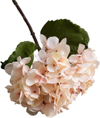 Artificial Flowers Fake Flower,Artificial Flower Fade-Resistant Simulated Hydrangea Realistic Fake Plant for Home Weddings Decoration Green