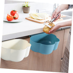 3pcs Trash Can Hanging Trash Can for Kitchen Garbage Bin Under Sink Small and Portable Modern Style