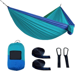 Camping Hammocks - Camping Hammock 660 Lbs Capacity | Compact Travel Hammocks, Heavy Duty Hammock with Tree Straps, Portable Swing Heavy-Duty for Porch Lawn Bedroom Outdoor Beach Tree Backyard