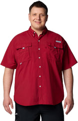 Columbia Men's Big and Powerful Bahama Ii UPF 30 Short Sleeve Fishing Jersey