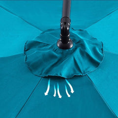 6.5/8.8/9.8ft Universal Replacement Umbrella Canopy 6/8 Ribs Patio Umbrella Replacement Canopy Top Shade Cover Outdoor Market Table Umbrella Cover For Yard Garden Beach