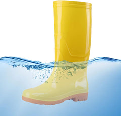 Rain Boots for Women Waterproof, Women's Lightweight Rain Boots Anti-Slipping Rubber Shoes Lightweight Garden Shoes for Hunting Gardening Farming