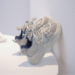 Boys Girls Mesh Spring Sneaker Kids Tennis Non Slip Athletic Running Walking Lightweight Lace Up for Little/Big Kids