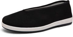 Kung Fu & Tai Chi Shoes - Comfortable, Slip-On, Anti-Skid, Lightweight Men's Traditional Cloth Shoes,Indoor Slippers