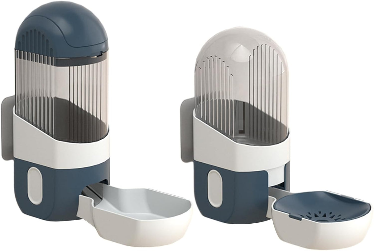 Cat Water Feeder Cat Water Dispenser Cat Feeding Watering Cage Mount Cat Feeder Cat Automatic Food Feeder