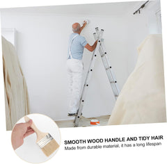 Lurrose Handle Bristle Paint Brush for Touch up Paint Adhesive Chip Brushes Podge