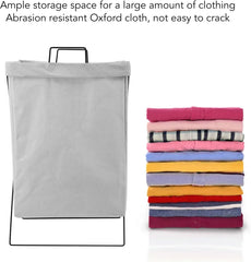 Foldable Laundry Basket Organize Clothes Hamper with Sturdy Construction Large Capacity Storage Bin for Toys Books Towels (Small)