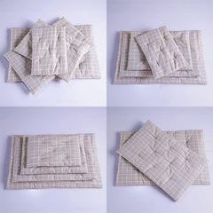 VOSAREA 1pc Washable Cotton Pet Cushion for Dogs and Cats Soft Lightweight Bed Nest for Puppies and Kittens Easy Couches Chairs and Car Seats