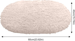 Bathroom Rugs Mat Extra Soft Absorbent Bathroom Mats Non Slip Washable Bath Rugs Machine Washable Bath Mats Ideal for Bathroom Floor, Tub, Shower, Entryway