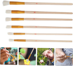 balacoo 6pcs Vegetable Pollinator Tool Plant Pollination Pen for Fruit Tree Herb Outdoor Pollination Hand Tools
