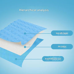 Chillywoof- Chillywoof Dog Cooling Mat,Kittra Cooling Mat for Cats,Kittra Blanket Indoor,Cool and Healthy Cool Bed for Cats (Brown,XS(15.7 * 11.8in))