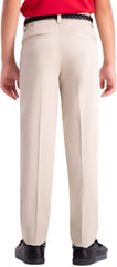 Haggar Big Boy's Youth Slim 8-20 Premium No Iron Khaki Pant