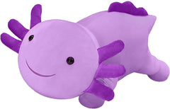 Axolotl Stuffed Animal Plush Toy,Cute Soft Salamander Plush Pillow,Kawaii Plushies Doll Toy for Kids (Pink,11 inch)