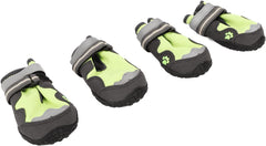 Adjustable Dog Boots with Reflective Stripes No Lip Sorse Walking Shoes, Puppy Shoes for Night Walks (8)