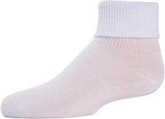 MeMoi Kids' Triple Roll Cotton Blend Ankle Socks