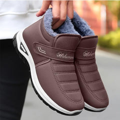 Men's Winter Boots Warm Insulated Snow Boots, Thick Sole, Casual Style Fleece Lined, Cold Weather Protection, Comfortable for Outdoor Activities (8.5,Coffee)