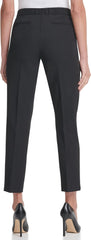 Tommy Hilfiger Women's Sloane Elastic Waistback Ankle Trouser Dress Pants