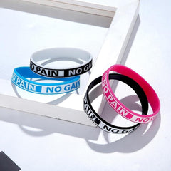 Inspirational Silicone Bracelet – Motivational Wristband for Positive Vibes and Daily Encouragement