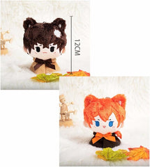 Bungo Stray Dogs Plush Doll Toy Stuffed Pillow Doll Plushie Figure Toy Puppet Hanging Schoolbag Xmas Gift Dazai Osamu 12cm