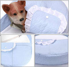 GALPADA Pet Sling Carrier Lightweight Portable Dog Bag for Travel Adorable Design for Pets Comfortable Shoulder Backpack for Cats and Dogs for Outdoor Adventures