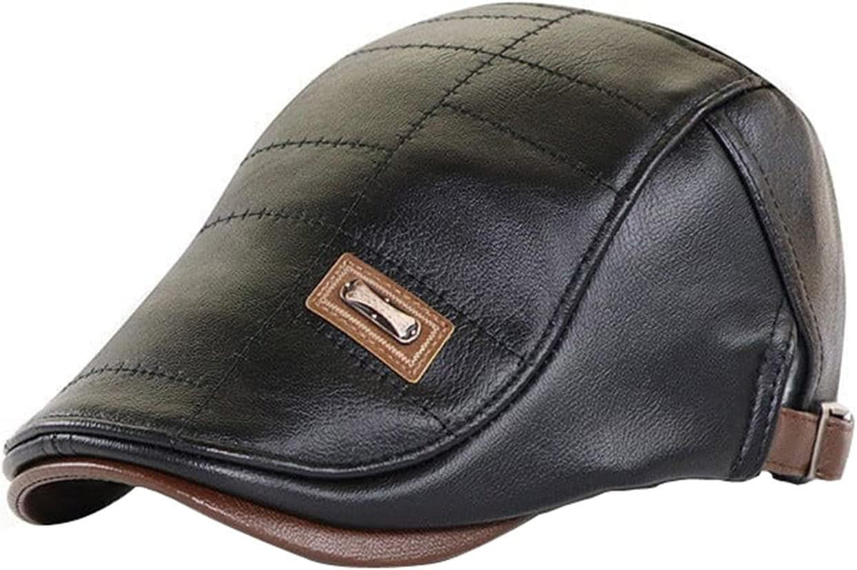 Cotton Washing Flat Cap Cabbie Hat Gatsby Ivy Irish Hunting NewsboyFit Cabbie Hat Newsboy Hat for Men