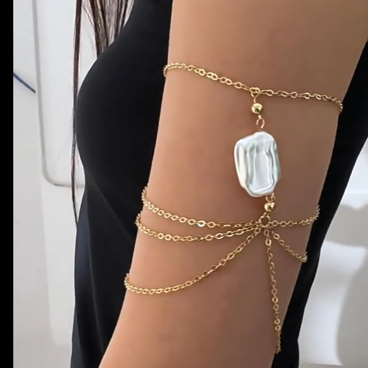 Arm Cuff Bracelet for Women Summer Beach Jewelry Vacation Accessories