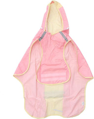 1pc Dog Cloak with Reflective Strips for Medium and Large Breeds Stylish Raincoat for Pets Lightweight and for Outdoor Adventures for Rainy Days