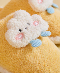 House Slippers for Woman Men Cloud Comfy Warm Plush Slip on Fluffy Memory Foam Home Sipper for Winter Indoor Outdoor