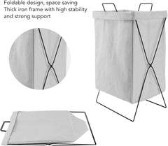 Foldable Laundry Basket Organize Clothes Hamper with Sturdy Construction Large Capacity Storage Bin for Toys Books Towels (Small)