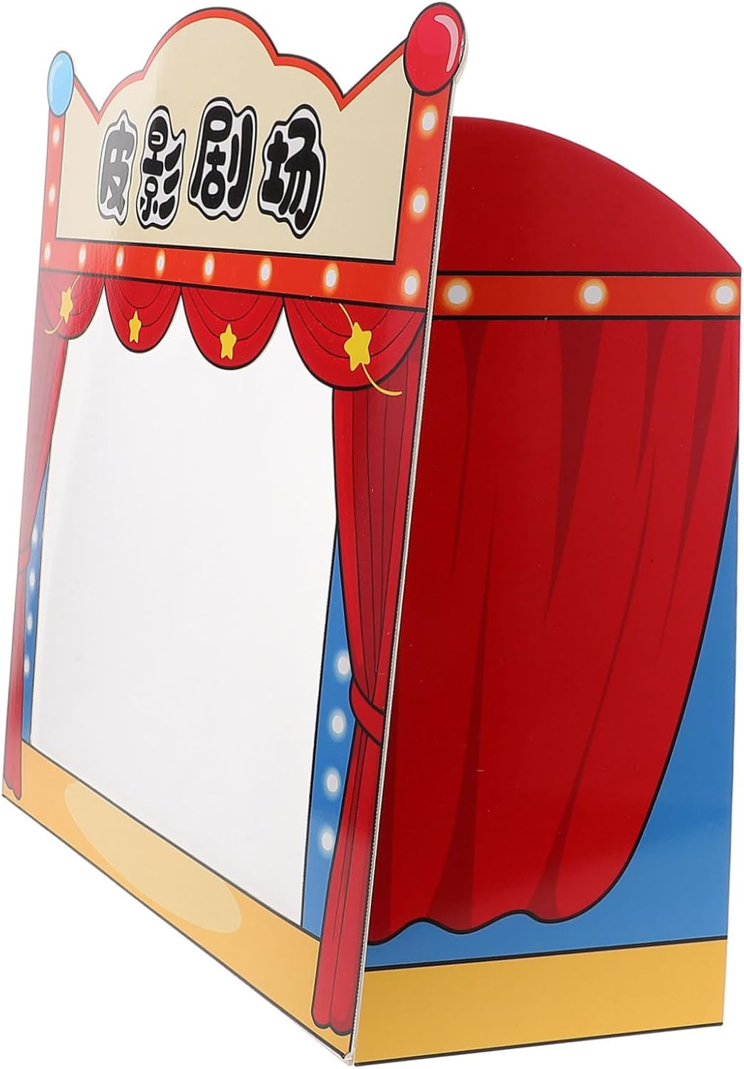 YARNOW Cultural Education Shadow Puppets Theater Stage Interactive Storytelling Kit Stage Props for Kindergarten Family Puppet Shows