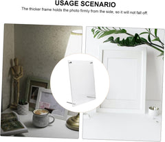 Acrylic Photo Frame Display Holder Versatile Certificate and Business License Frame for Desktop Decor Award Holder and Picture Frame Decor Home Office and Business Use