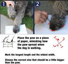 Leconpet Dog Shoes Waterproof Dog Boots for Small Medium Large Dogs with Soft Anti-Slip Sole, Suitable for Rainy Weather Outdoor Walking, Adjustable Elastic Straps, Reflective at Night (Rose, 4)