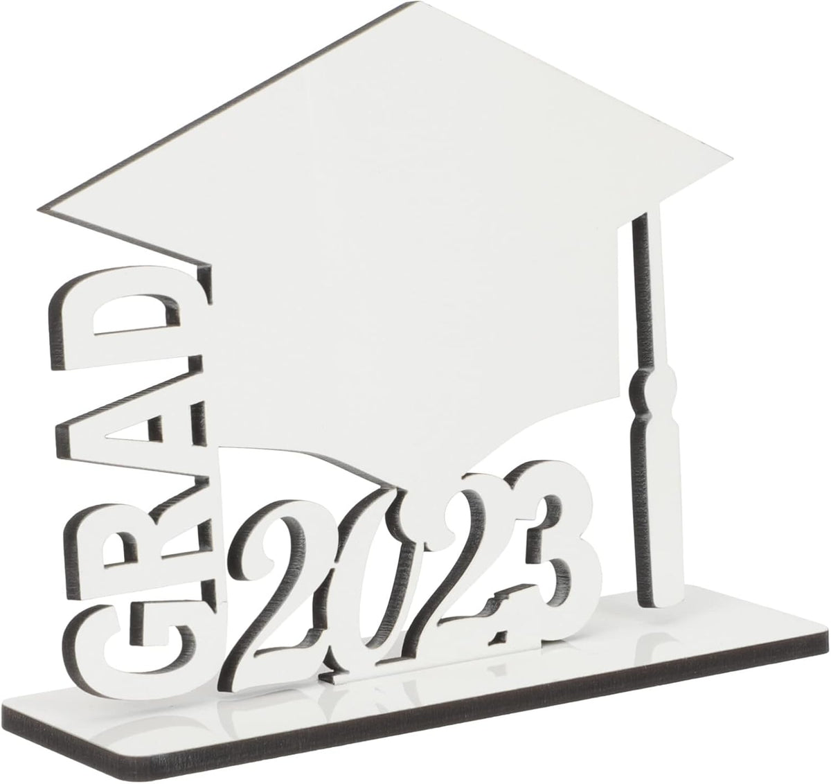 Gadpiparty Sublimation Photo Frame Blank Wooden Desktop Ornament Picture Frame for Graduation Season Safe and Material for