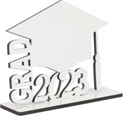 Gadpiparty Sublimation Photo Frame Blank Wooden Desktop Ornament Picture Frame for Graduation Season Safe and Material for