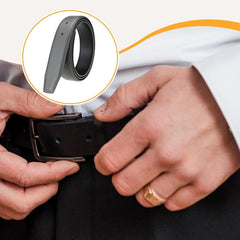 jojomis Men Belt Strap 1.30inch Width Replacement Belt Without Buckle for Work Attire and Formal Occasions